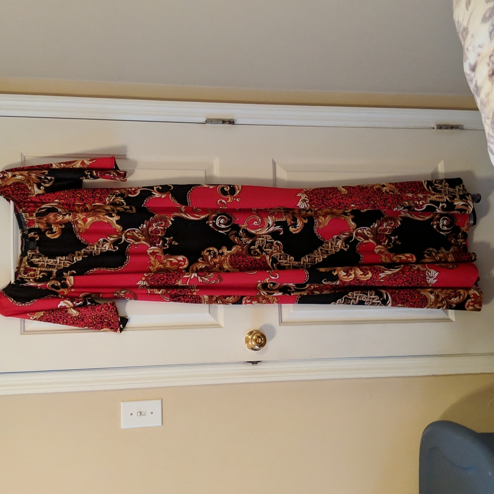 Off the shoulder dress